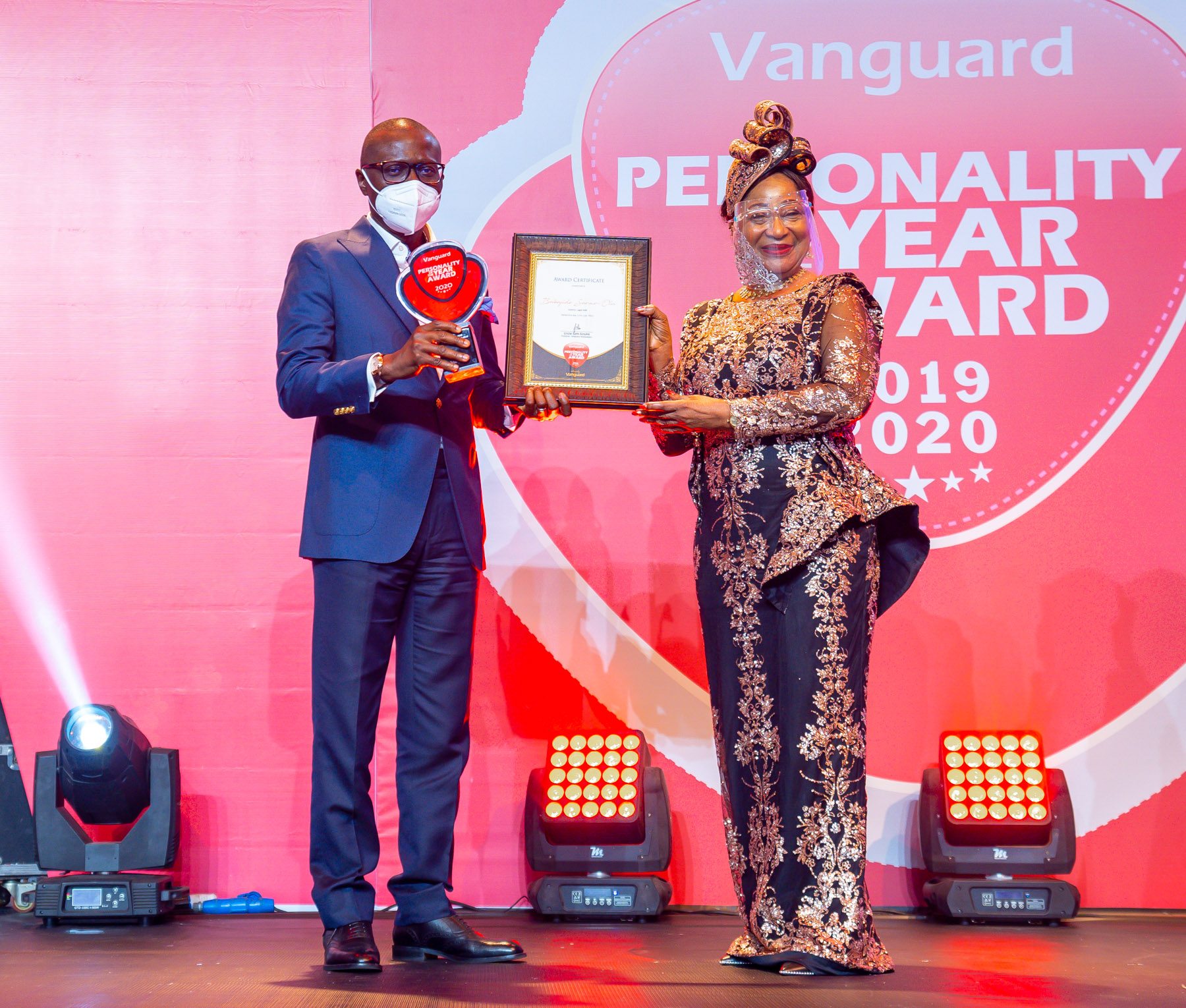 NANS CONGRATULATES SANWO-OLU FOR WINNING VANGUARD NEWSPAPER'S PERSONALITY OF THE YEAR AWARD